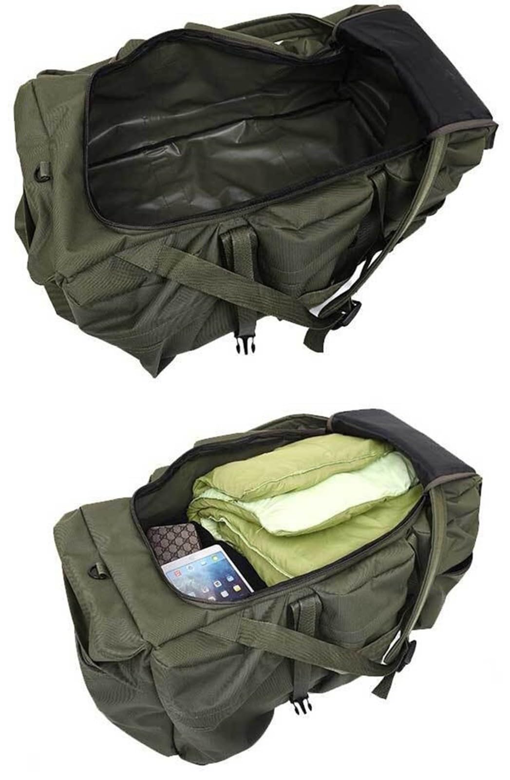 Zaino Tattico per attività All'aperto, 90 L, Zaino Militare, Zaino da Lavoro, Zaino da Lavoro, Zaino per Viaggi, Scuola, Sport, Bushcraft, Trekking, Campeggio, Escursionismo,Caccia, Pesca D