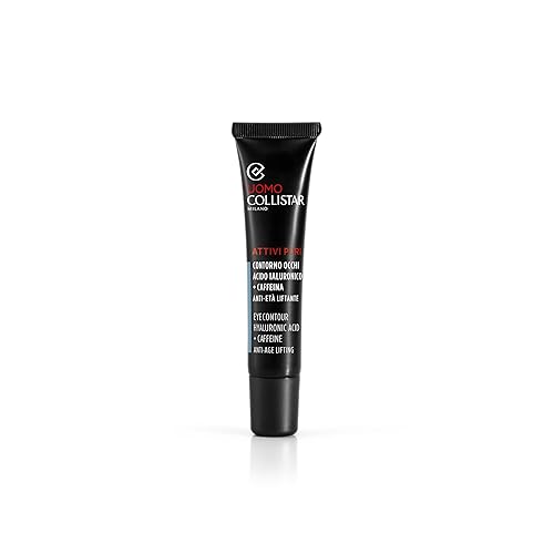 Miniatura 1 de Collistar Uomo Attivi Puri Contorno Occhi Acido Ialuronico + Caffeina Anti-età Liftante, Contorno de ojos Ácido Hialurónico 0.5 fl oz, 0.5 Fl Oz