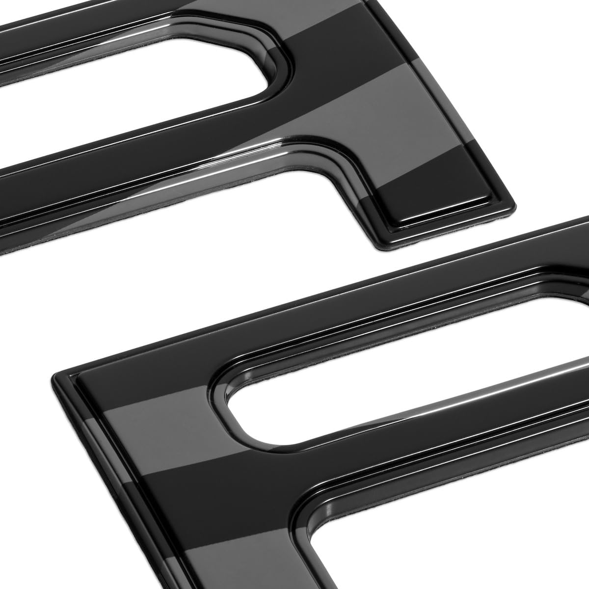 EyeCatcher PRO Series Tailgate Letter Inserts Compatible with 2022-2026 Tundra (Pro Black/Black Chrome USA Flag)