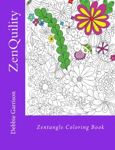 Zenquility: Right-handed Coloring Book