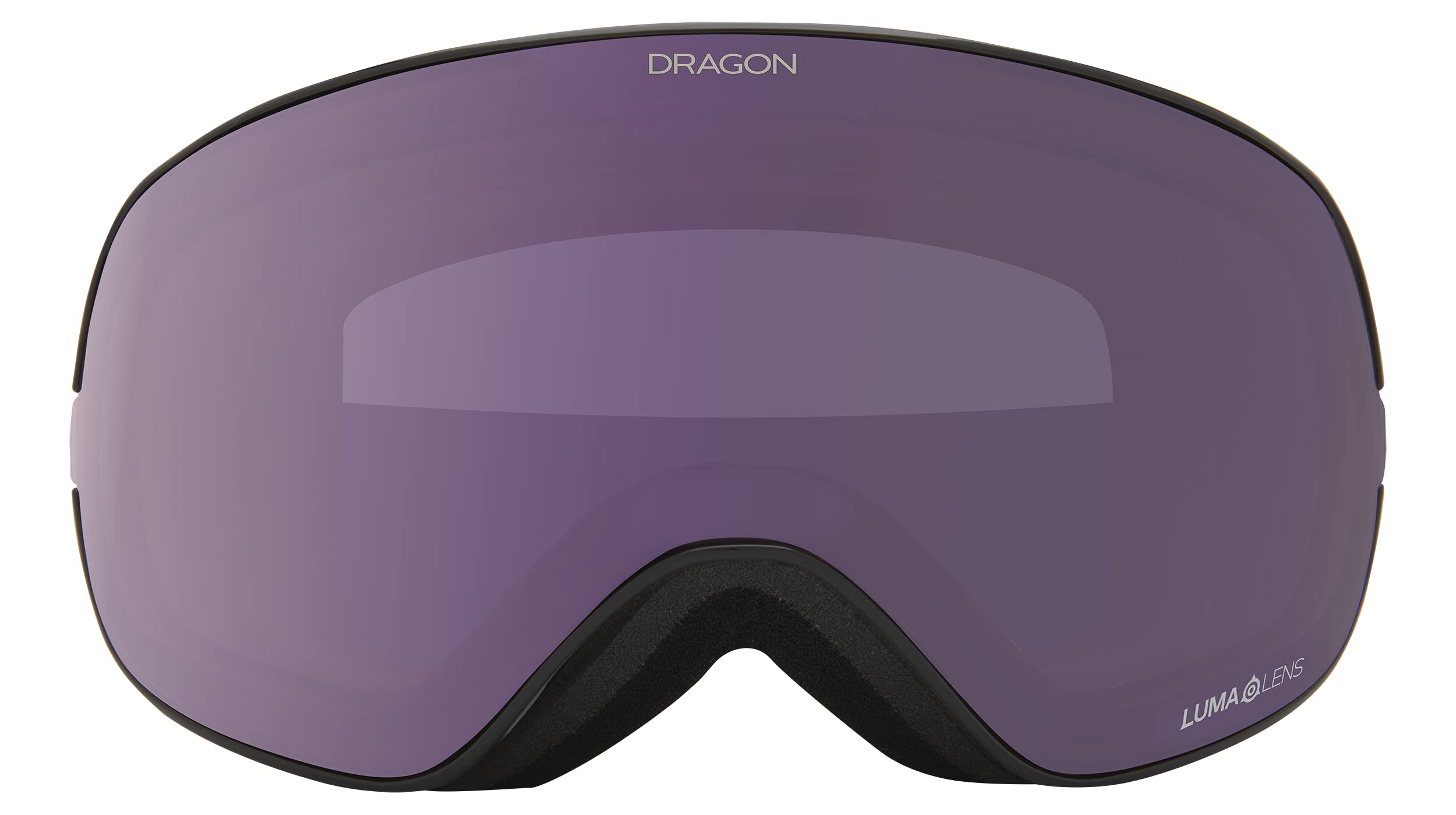 Dragon Unisex Snowgoggles X2S with Bonus Lens - Split with Lumalens Violet + Lumalens Purple Ion