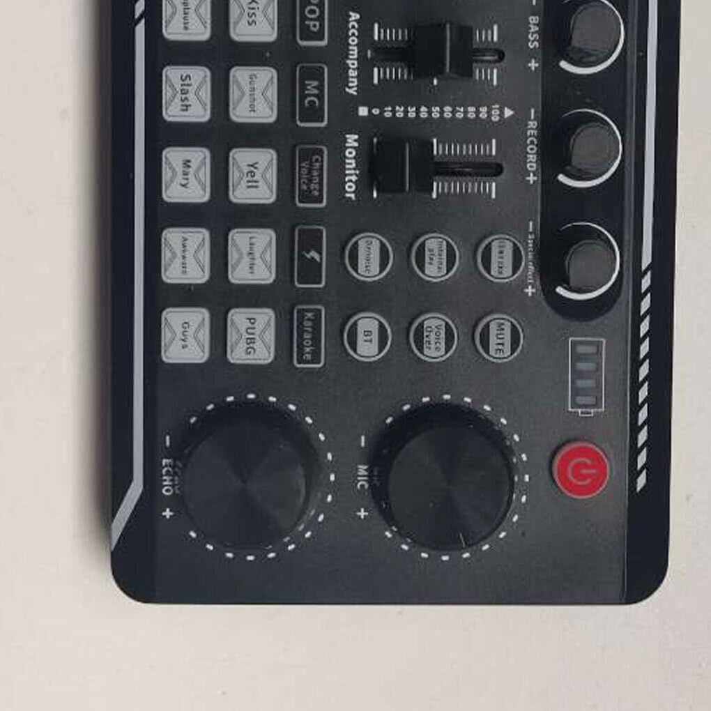 Scheda audio Schede microfono Scheda DJ per PC Console video Amplificatore Kit di registrazione in studio Accessori per podcast