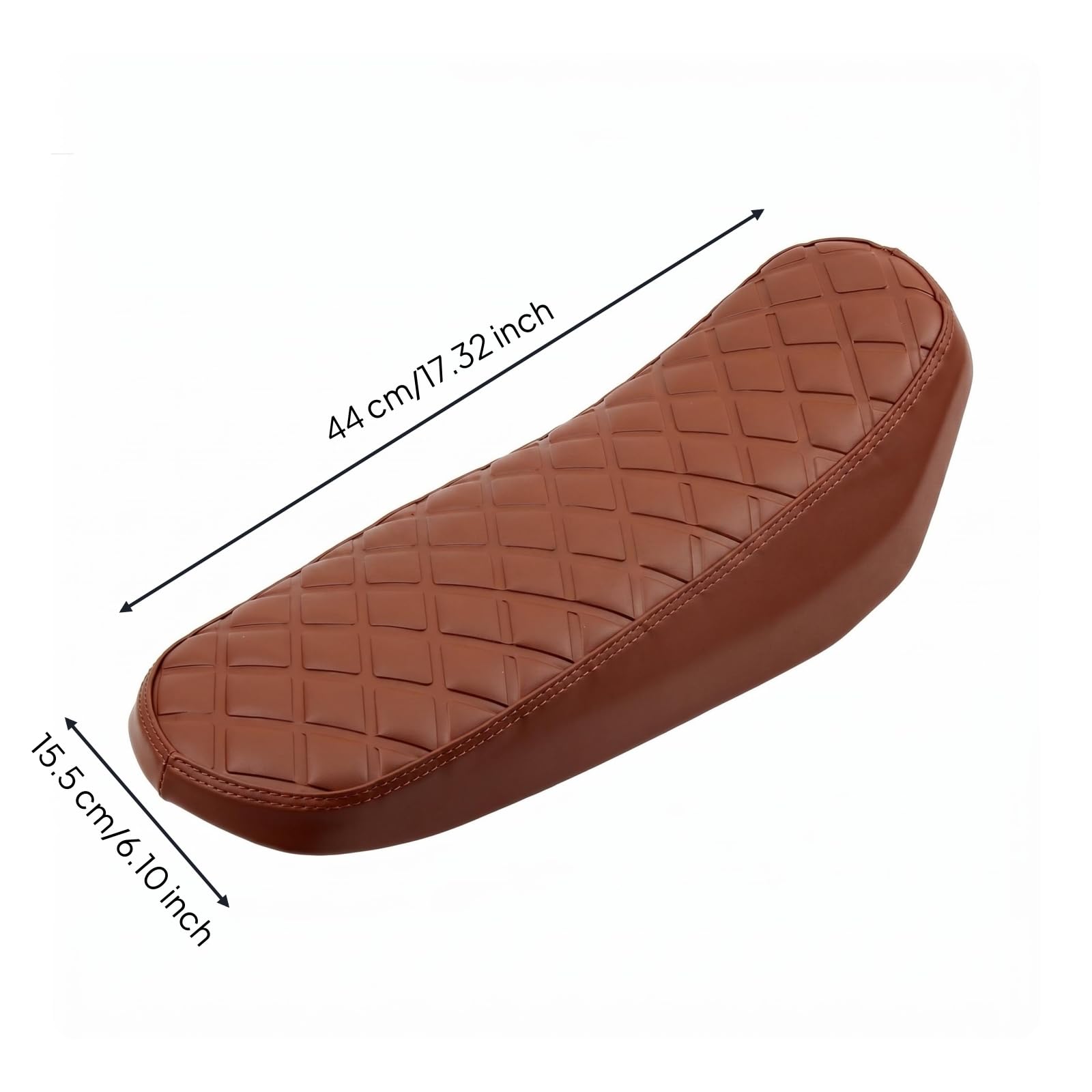 Housse de Selle Housse Siège Couvre Selle Coussin Selle Roulage Quotidien Plus Supportif Ergonomie Contournée Finition Soignée Étanche Compatible S, Marron, style to 2