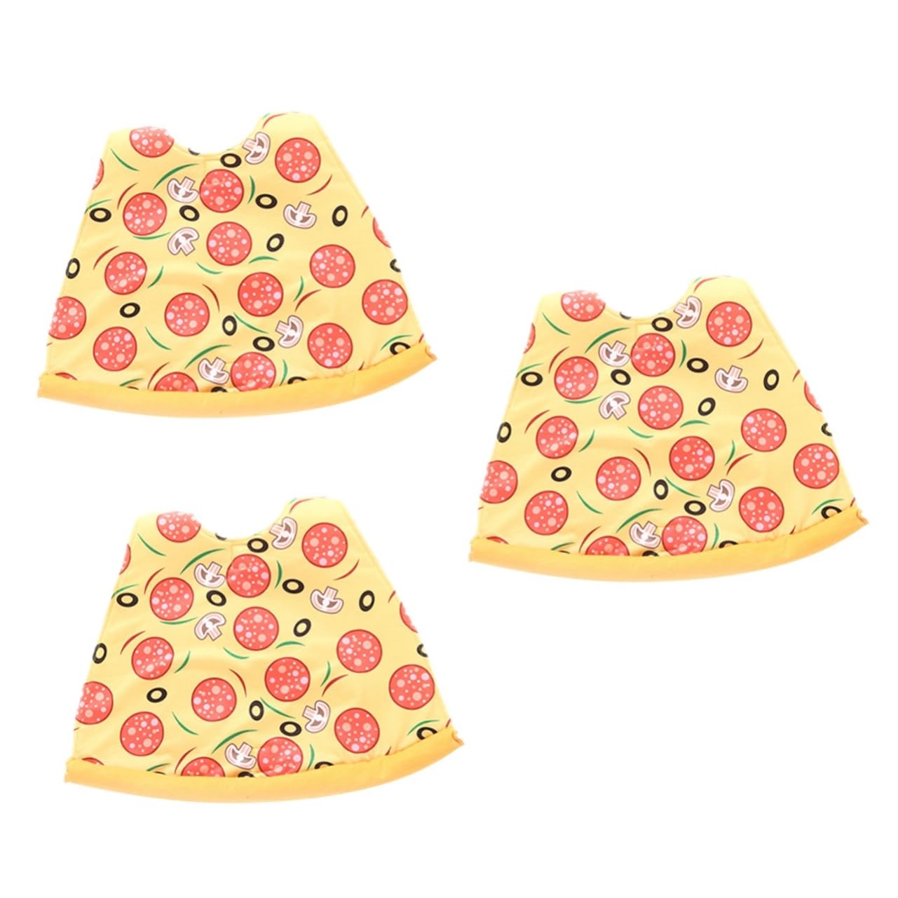 Angoily 3 Pezzi Di Halloween Dog Outfit Pet Halloween Mantello Pizza Design Comodo Abbigliamento Per Animali Domestici Per La Stagione