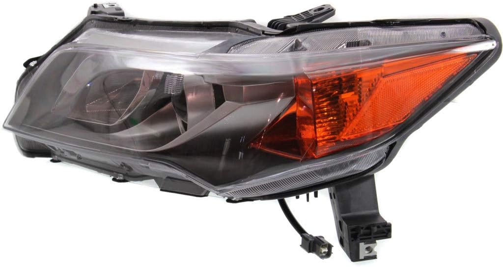 CarLights360: For Acura ILX Headlight Assembly 2013 2014 2015 Driver Side w/Bulbs DOT Certified Replacement For AC2502121