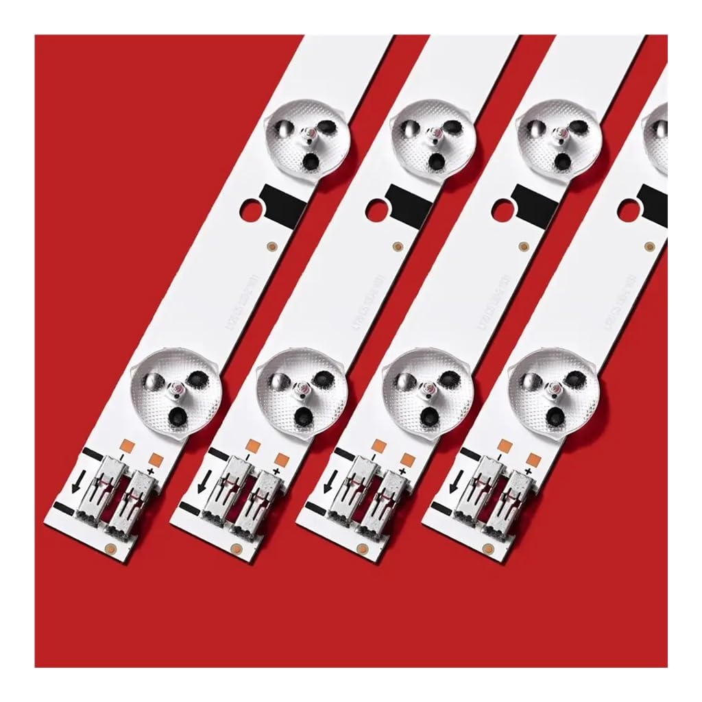 4 pezzi Set 10 LED 580mm Striscia di retroilluminazione compatibile con UE32EH5000KX D1GE-320SC1-R3 32F-3535LED-40EA BN96-24146A D1GE-320SC1-R2