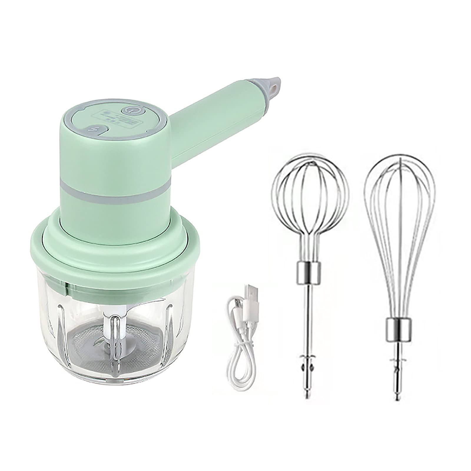 Mixeur portable sans fil 3 vitesses idéal pour battre les oeufs efficacement en cuisine