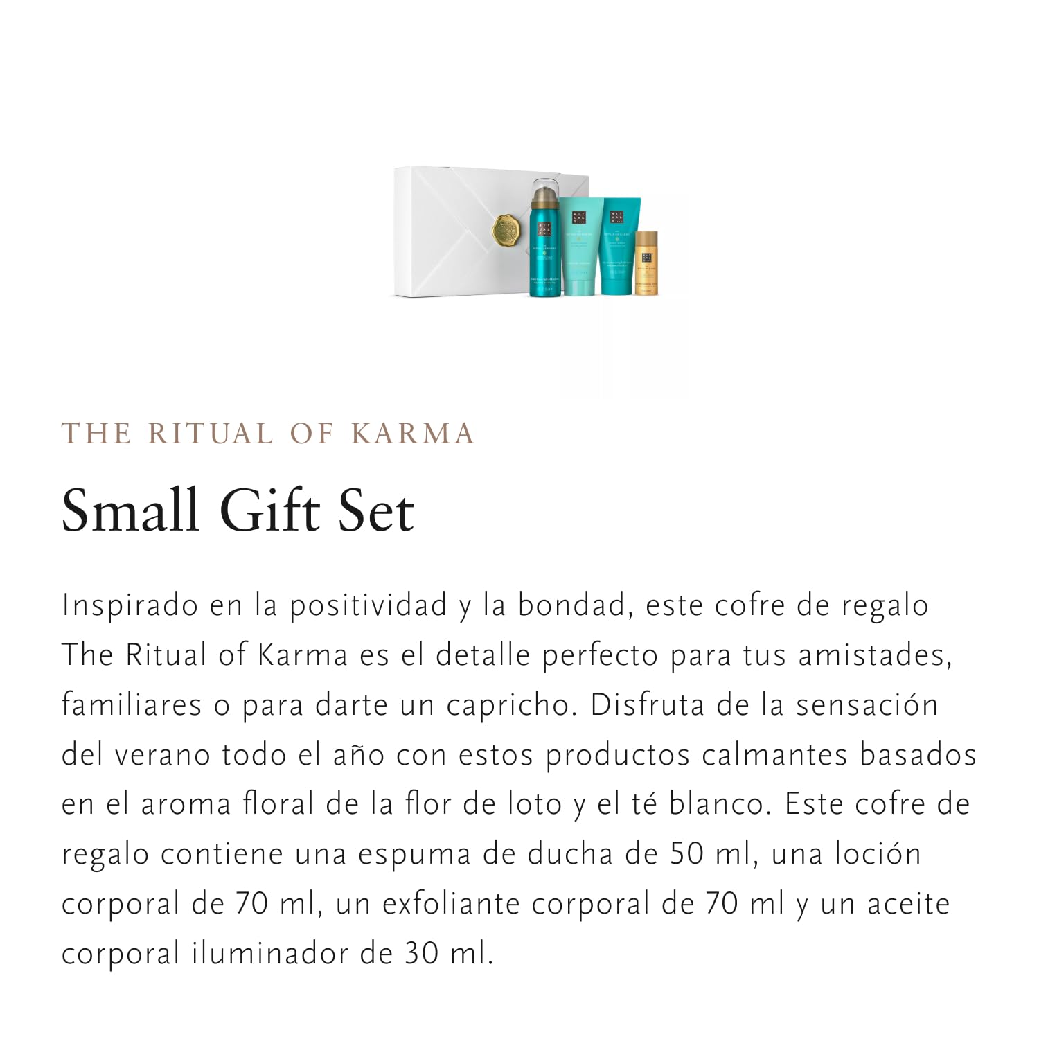The Ritual Of Karma Small Gift Set 4 Pz