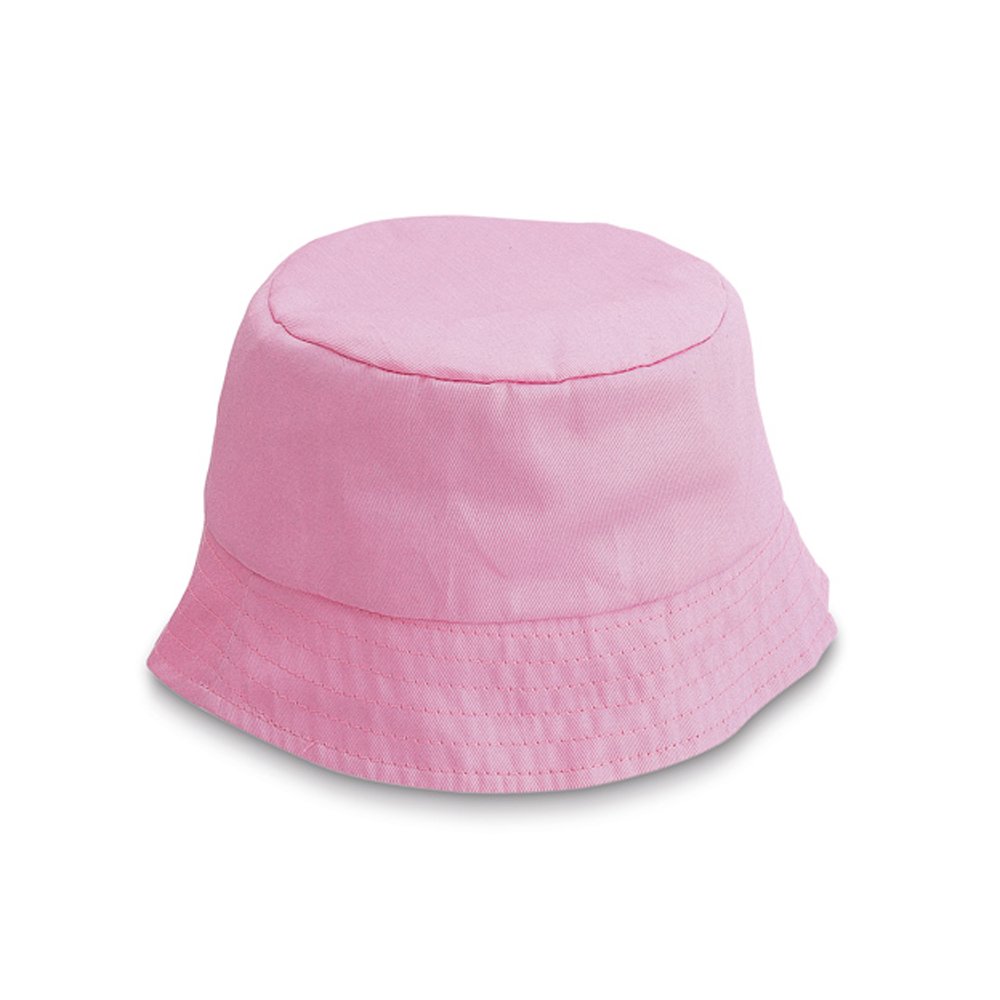 eBuyGB Polyester Childrens Bucket Hat - Kids Sun Cap for Fishing Fisher Beach (Pink)
