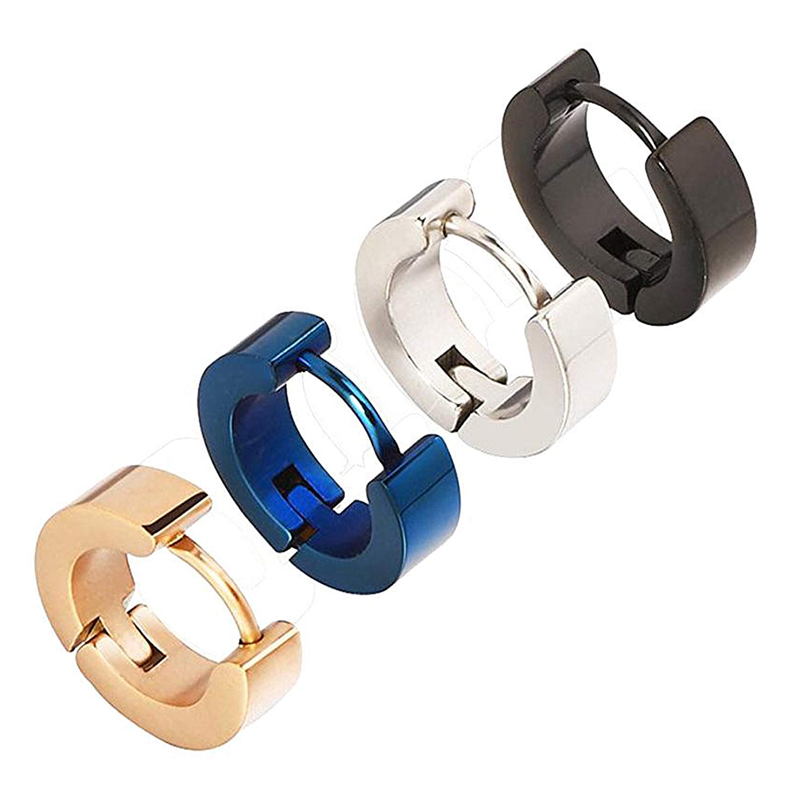 MEENAZ Earrings men boyfriend girls women gents ear studs for men Stainless Steel Piercing Clip on Screw Bali Pierced Hoop Stud Huggie Magnetic earrings for boys silver black gold blue boys earrings (B08WJ4FH64) Amazon Price History, Amazon Price Tracker