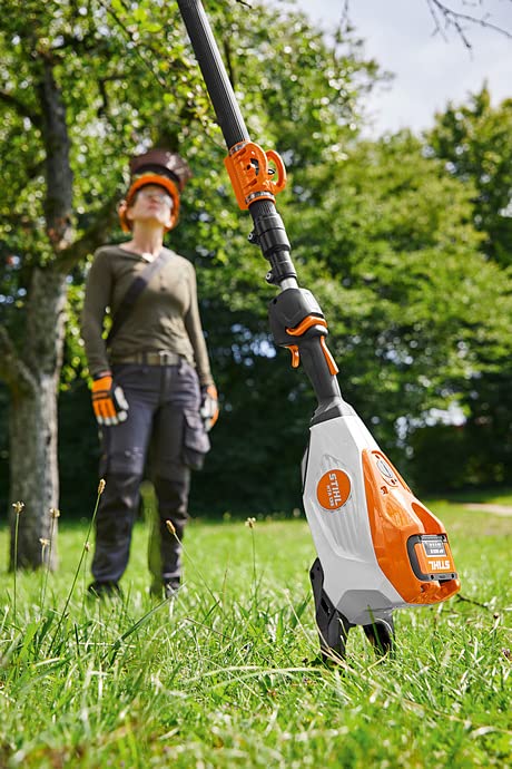 Stihl Sramatore lungo 285/405 cm HTA135 alimentato a batteria - Potatore da 30cm 3/8 50m - Potatura alberi e rimozione legna - Senza batteria e senza Caricabatteria