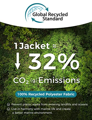 wantdo Women's Recycled Winter Coats Quilted Winter Jacket Warm Puffer Jacket Padded Parka4