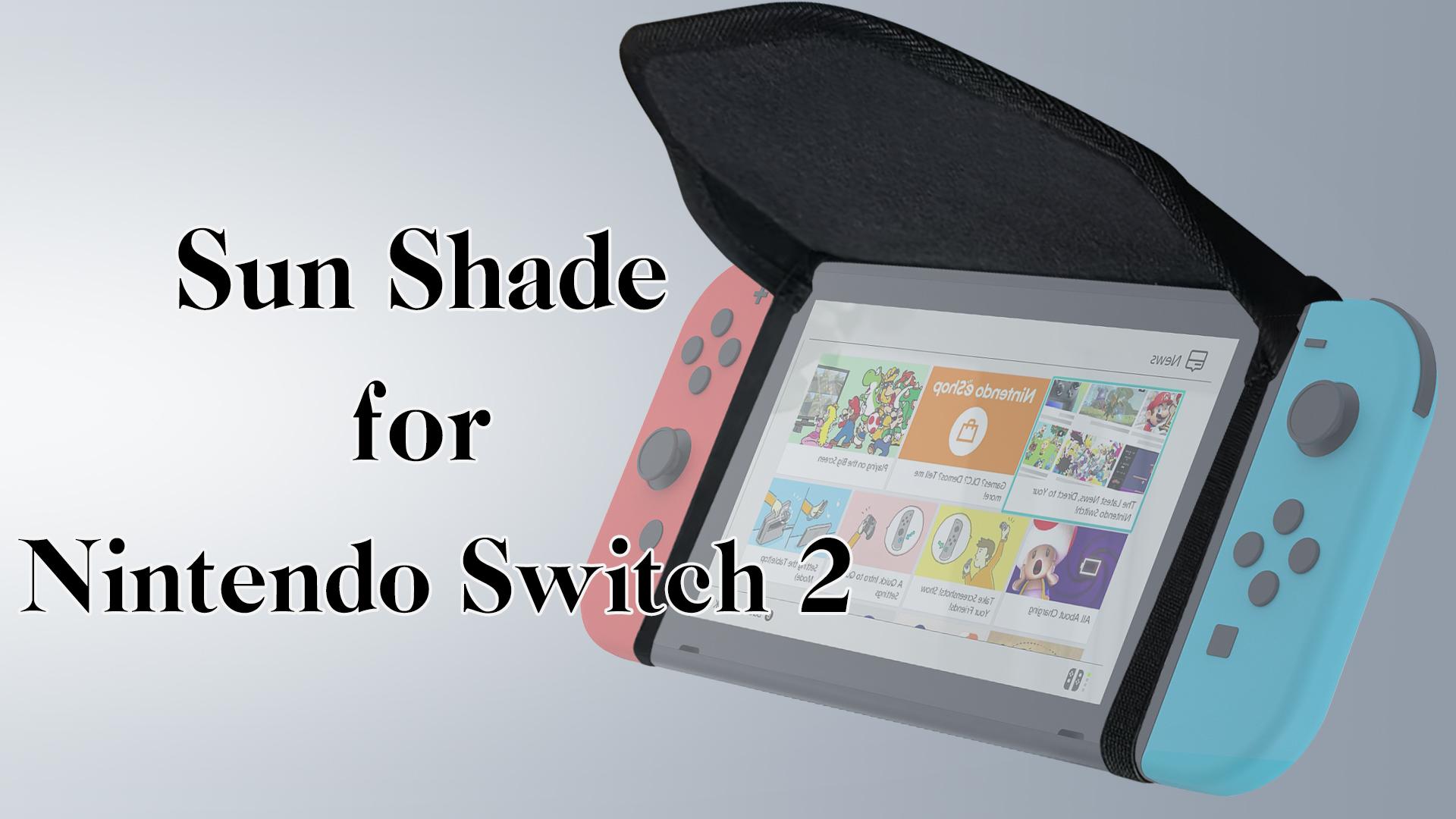 Amazon.com: TEFGTER Sun Shade for Nintendo Switch 2 Portable Sun