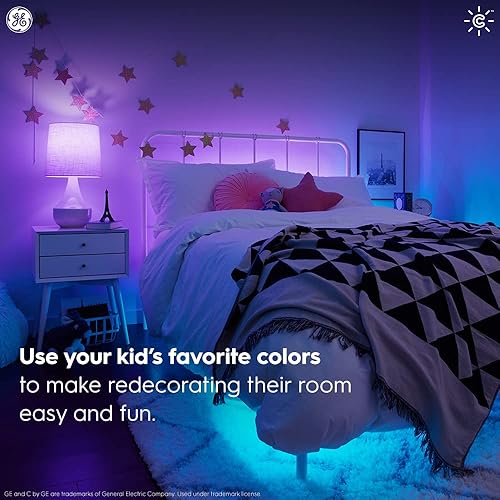 Miniatura 2 de C by GE - Bombilla LED inteligente BR30 a todo color, repuesto de 65 W, BluetoothWi-Fi, funciona con Alexa + Google Home sin concentrador (el