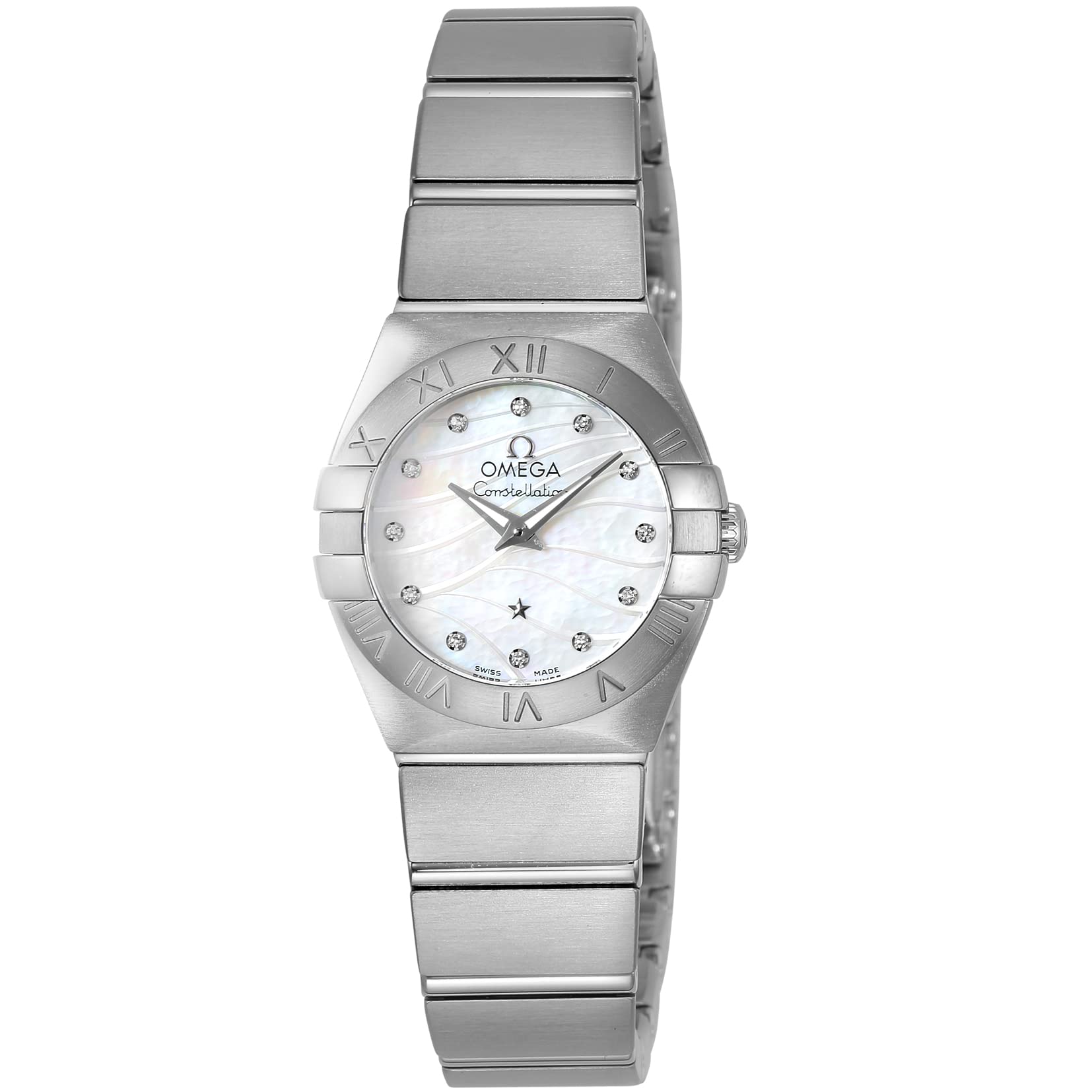 OMEGA Omega 123.10.24.60.55.003, white, Bracelet Type