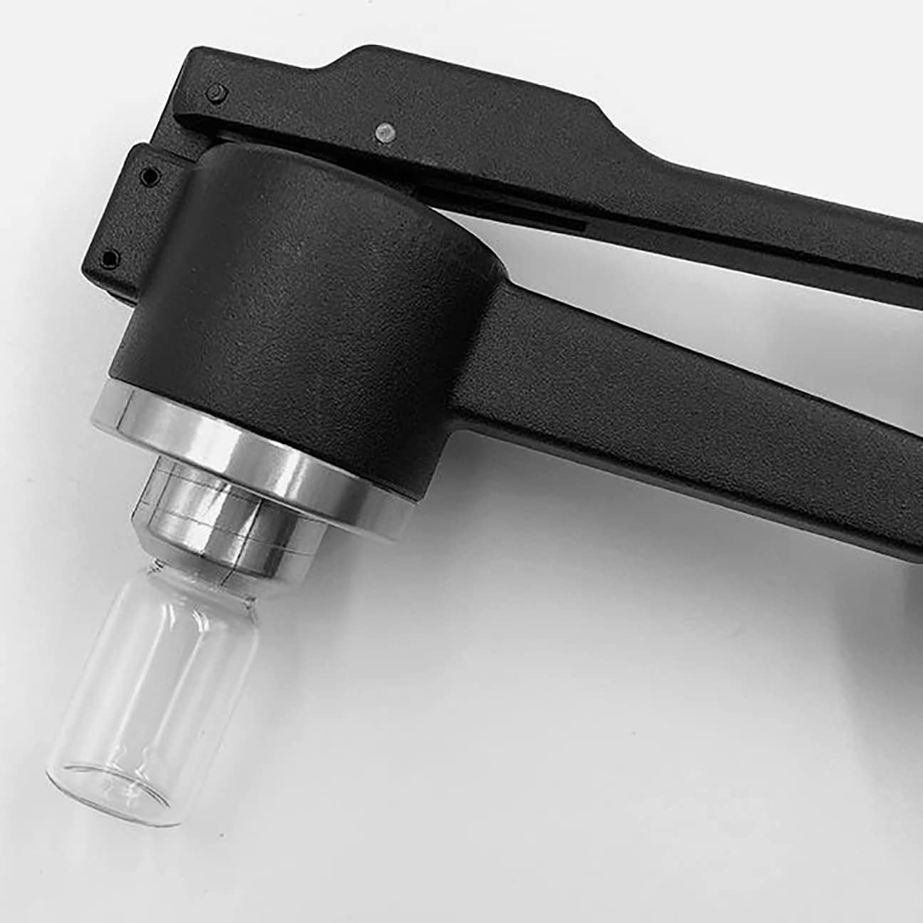 13/20 mm Flip-Vial Crimper/Stopfbuchsenzange, Flaschen-Crimp-Verschließwerkzeuge, Griff Anti-Skid/Verschließmaschine, für reine Aluminiumabdeckung, 13 mm