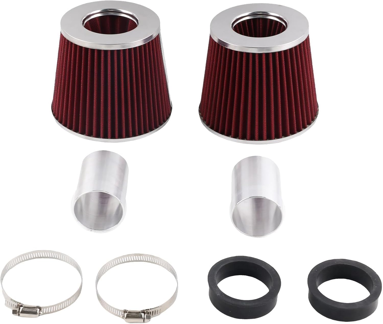 1 Pair Cold Air Intake Filter Compatible with 2006-2016 BMW N54 3.0L for BMW E82 E88 E89 E90 E91 E92 E93 135i 335i 535i