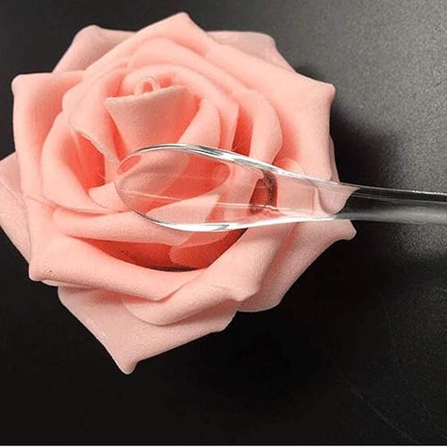 Miniatura 7 de 10 Unids Transparente Acrílico Maquillaje Palillos Mezcla Barro Herramienta Máscara Espátula DIY Cara Belleza Maquillaje Herramienta Portátil