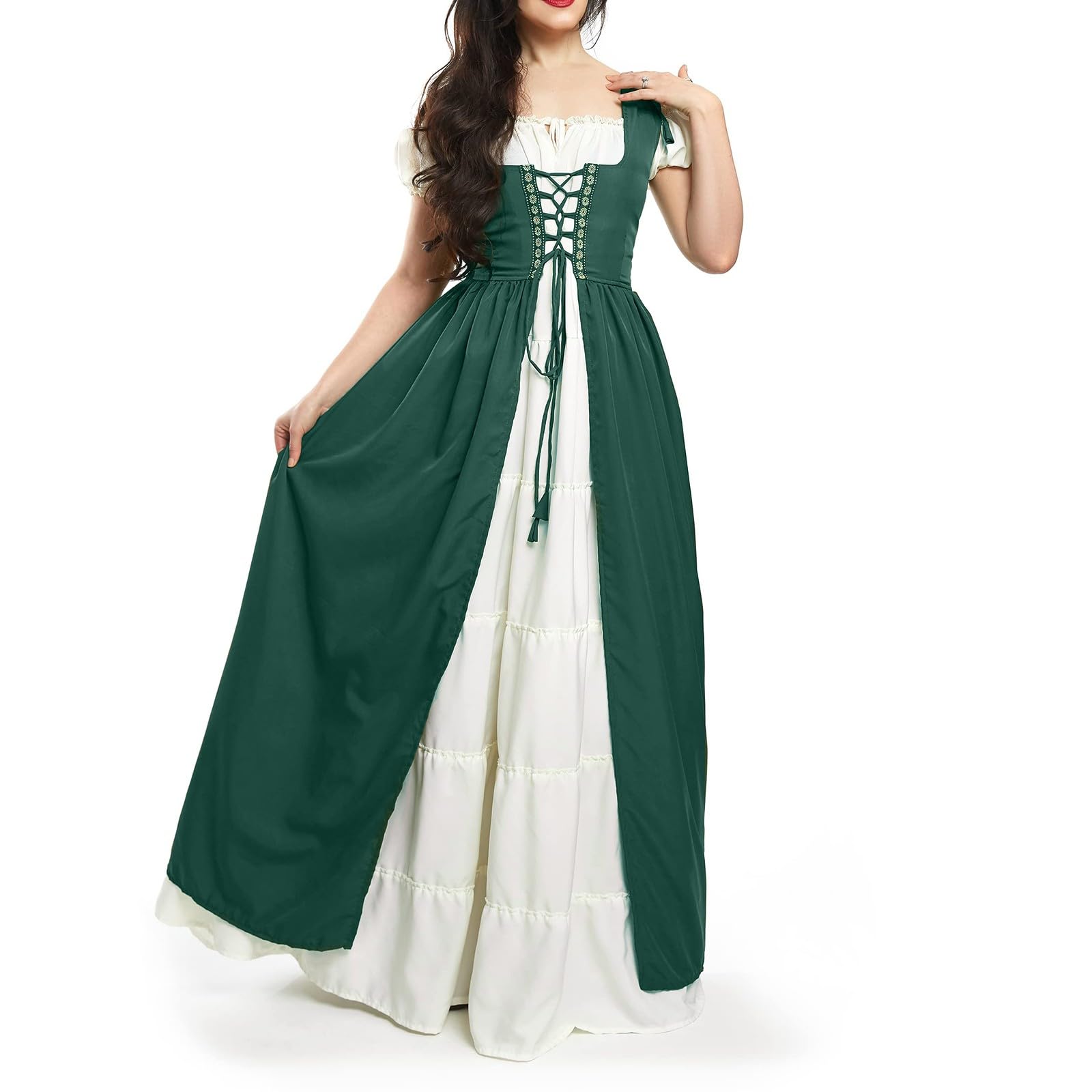 Disfraz de Halloween, vestido renacentista, vestido medieval, disfraz medieval, vestido de palazzo para mujer, vestido de fiesta en A, vestido de Disfraz de Halloween, vestido renacentista, vestido medieval, disfraz medieval, vestido de palazzo para mujer, vestido de fiesta en A, vestido de
