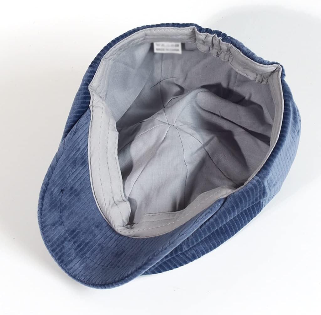 VIDI Unisex Spring Autumn Winter Newsboy Caps Men and Women Warm Octagonal Hat for Male Detective Hats Retro Flat