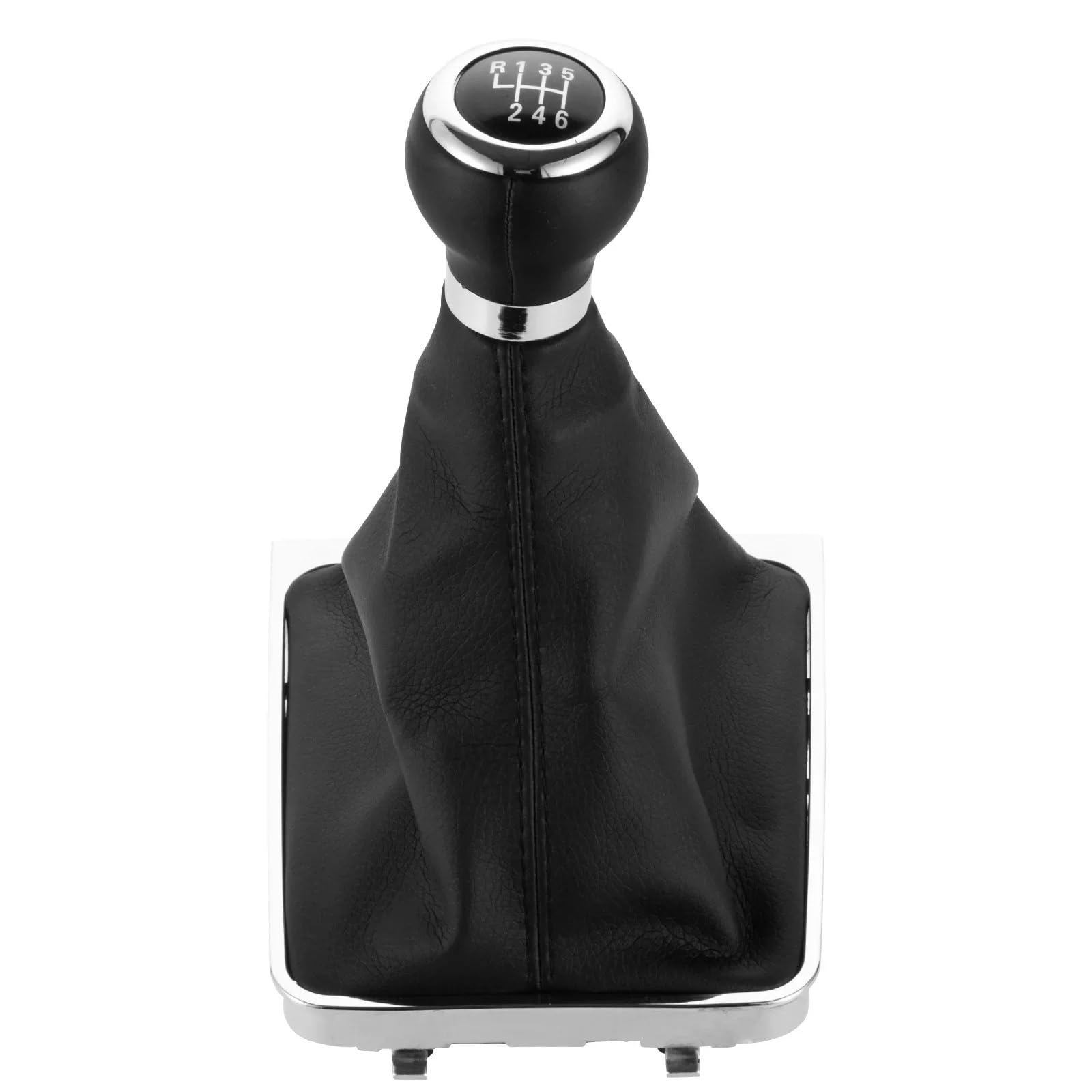 FSOZDBBPL Automotive Parts for Passat B6 2005-2010 5/6 Speed Gear Shift Knob Lever Gaiter Boot Cover Case(6 Speed)