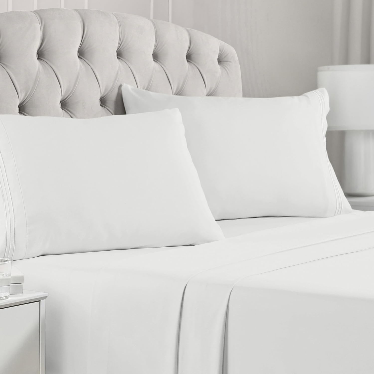 Mellanni Queen Sheet Set 4 Piece Iconic Collection