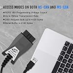 Vgate vLinker FS USB OBD2 Outil de diagnostic de scanner pour le support FORS-can HS/MS-CAN OBD2 Scanner automobile