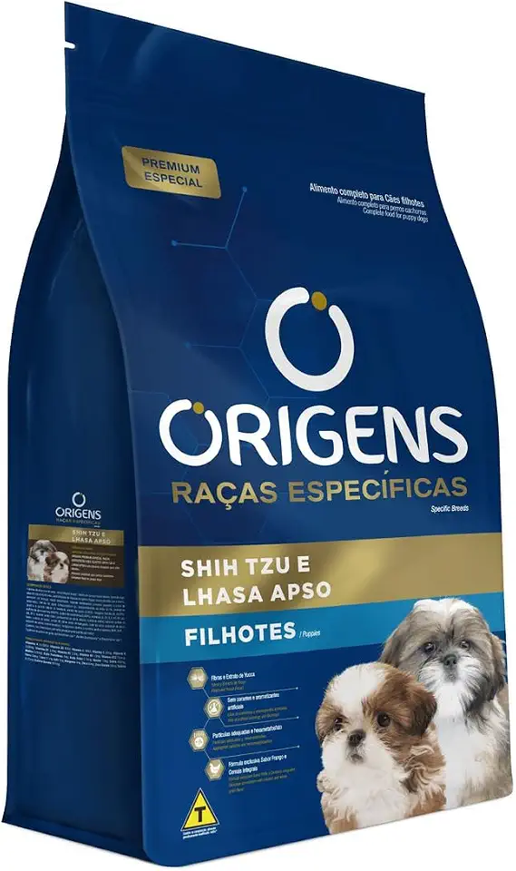 Ração a Granel Origens Raças Específicas Para Shitzu E Lhasa Apso Filhotes 2Kg