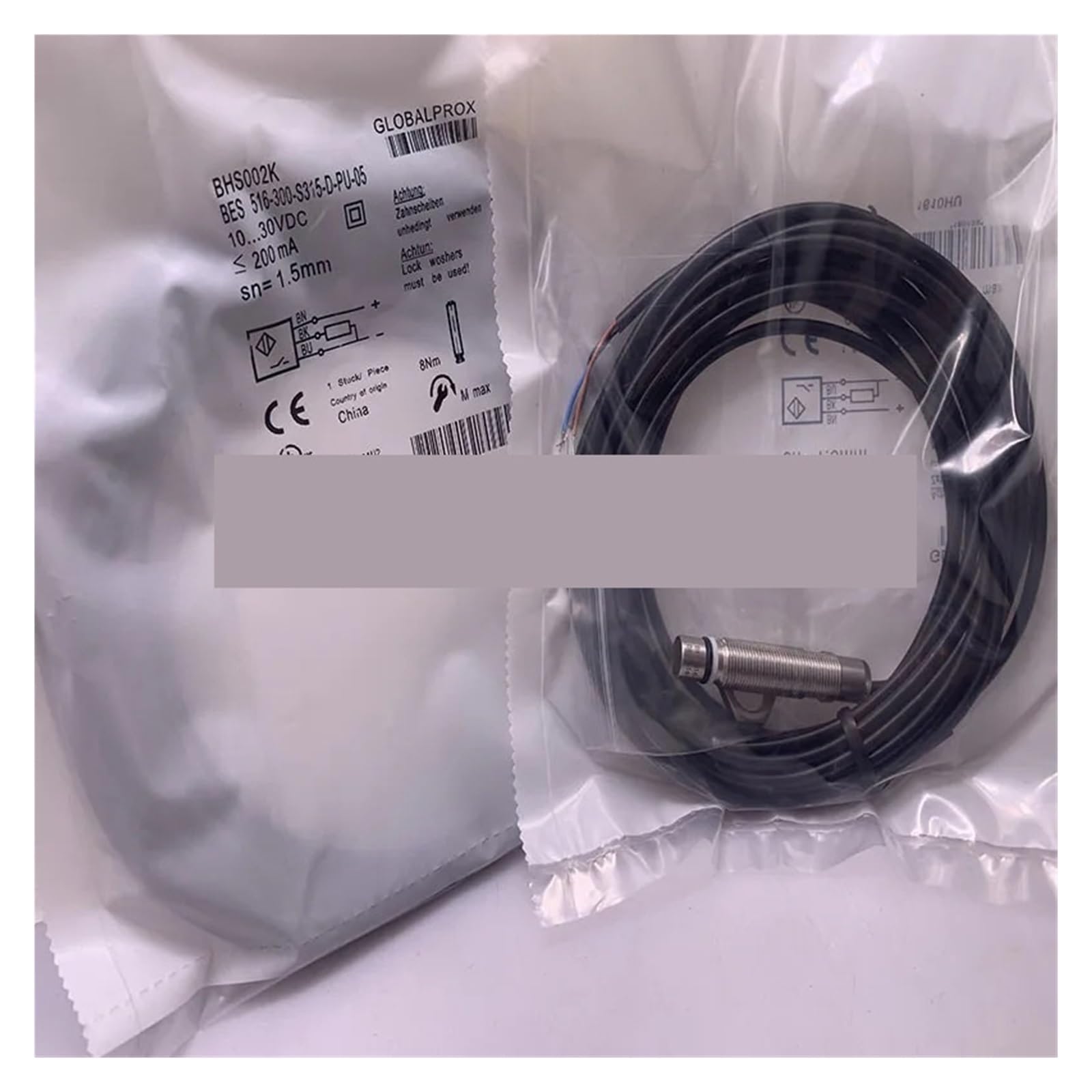 CJKXPZMH 1pcs BES516-300-S315-D-PU-05 proximity switch sensor