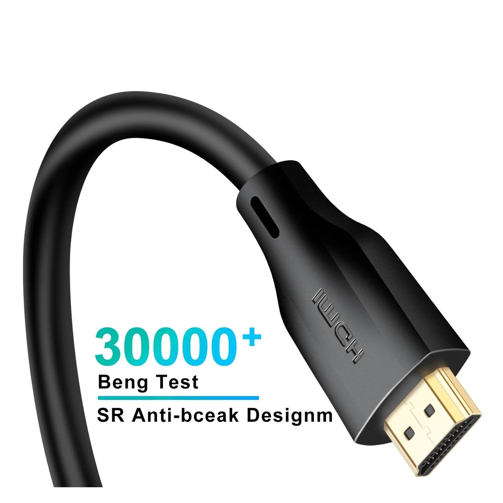 Cavo Di Connessione Video Ad Alta Velocità HDMI 2.1, Cavo Da 48 Gbps Che Supporta 8K A 60 Hz 4K A 120 Hz for Console Di Gioco, PC, TV, Proiettore, Monitor(Black-7 m)