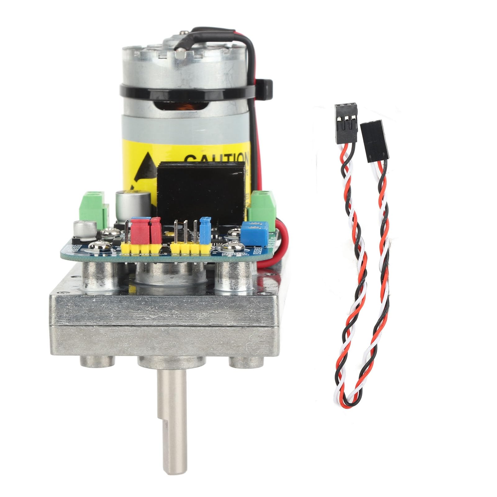 Focket Servomoteur de Robot ASMC-04B, Servomoteur à Engrenages Métalliques à Couple élevé de 180 kg. Cm 24 V, RC en Acier allié avec Arbre en Forme de D pour Bras Robotique RC Voiture Quadrirotor