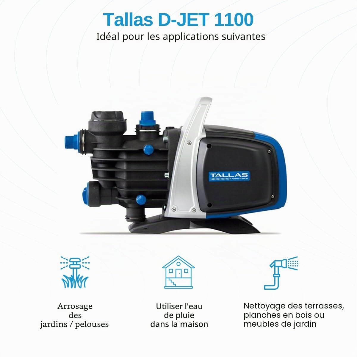 Pompe jet - D-Jet 1100/45 - Tallas