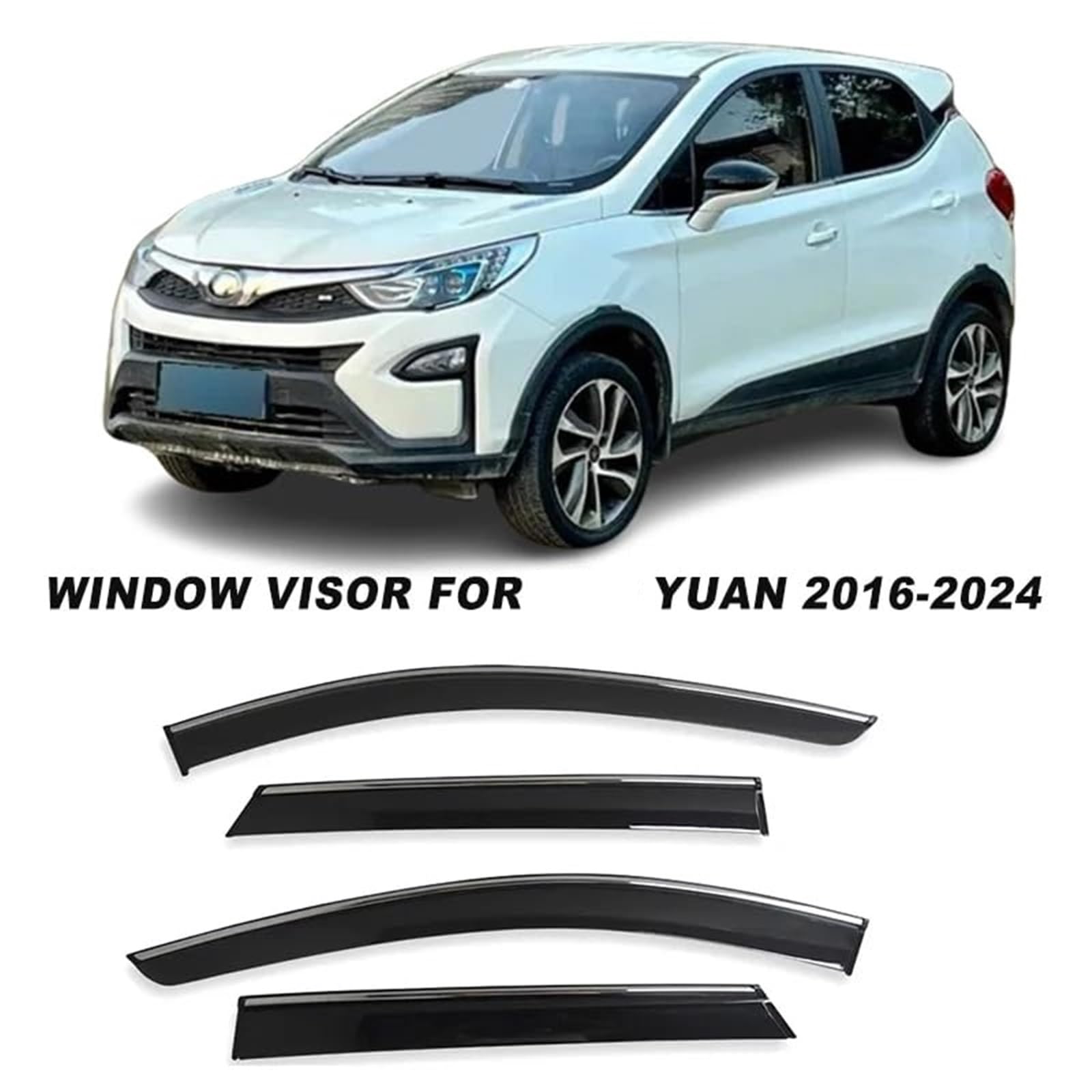 Osłona okna, dla BYD, Yuan 2016 2017 2018 2019 2020 2021 2022