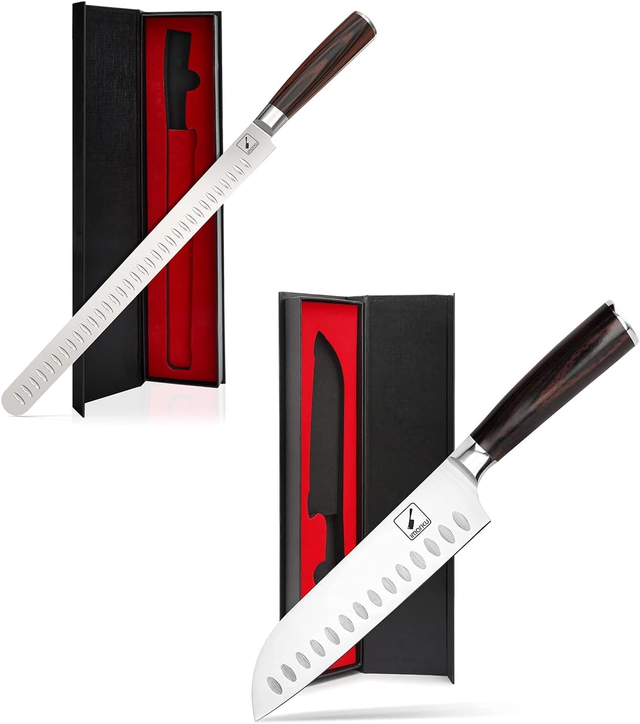 imarku 7 Inch Chef Knife 7 Ultra Sharp Santoku Knife