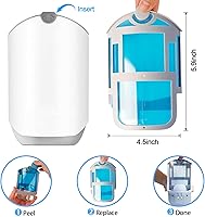 Vista 3 de Paquete de 4 cartuchos de repuesto compatibles con ZEVO Refill M364, repuesto compatible con luz enchufable M364 y Max