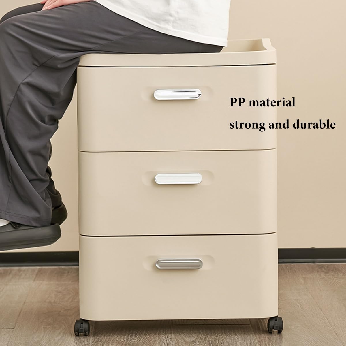 Armoire de classement verticale avec 2/3/4/5 tiroirs pour bureau à domicile, support d'imprimante à roulettes avec armoire de rangement sous le bureau
