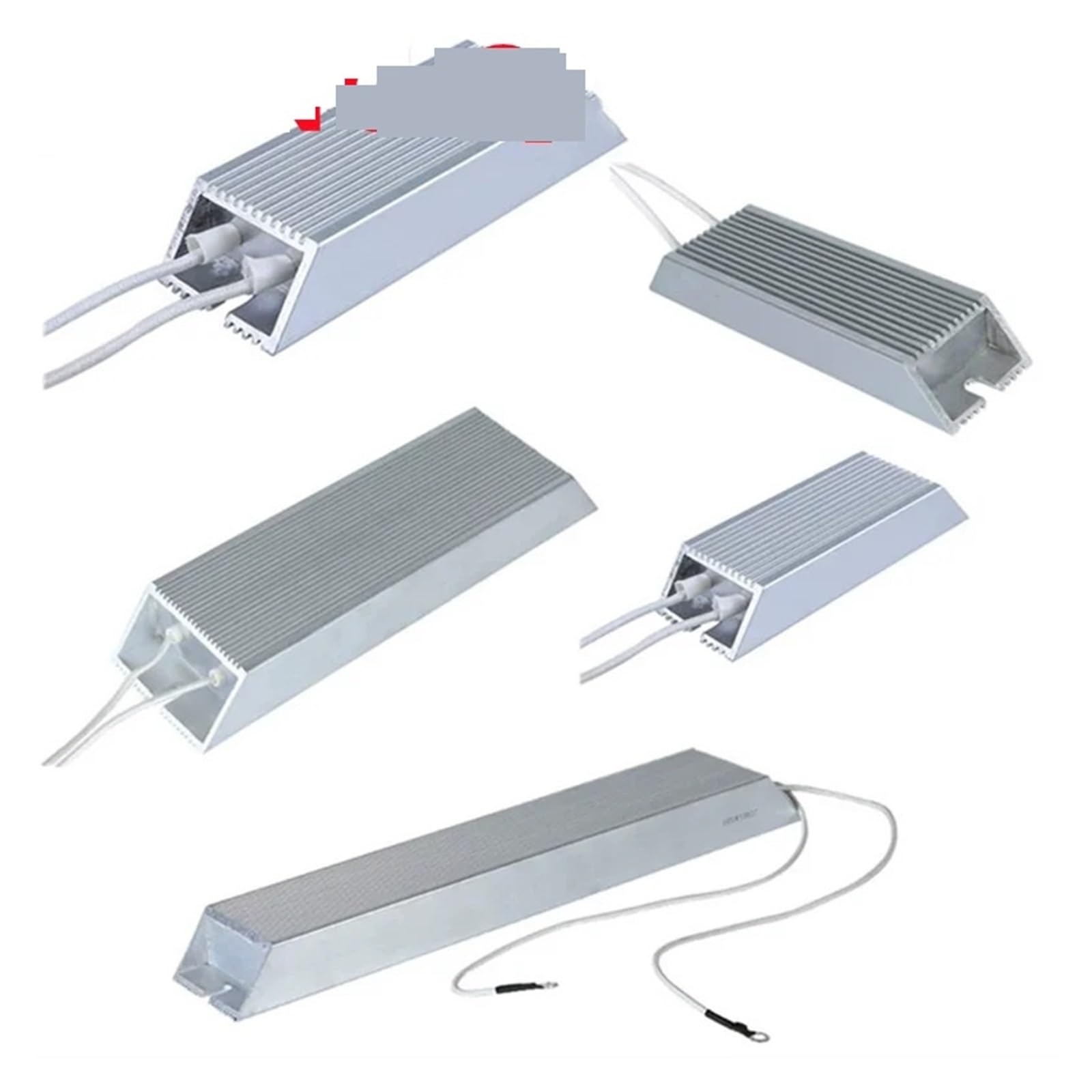1pcs Resistencia de frenado carcasa aluminio