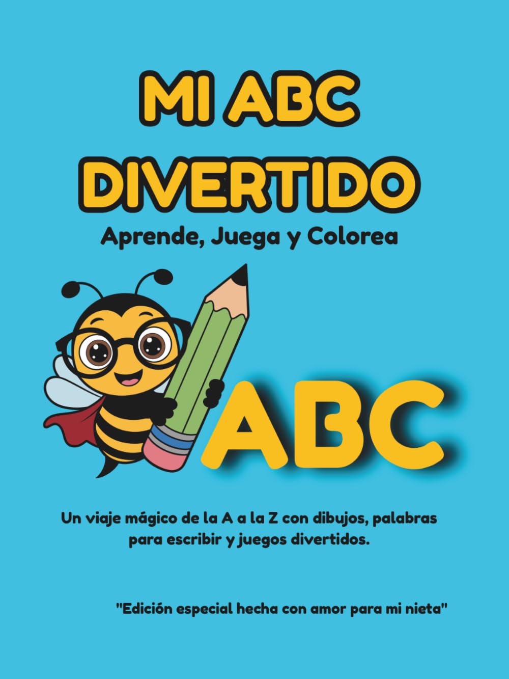 MI ABC DIVERTIDO: Edición económica en blanco y negro.
