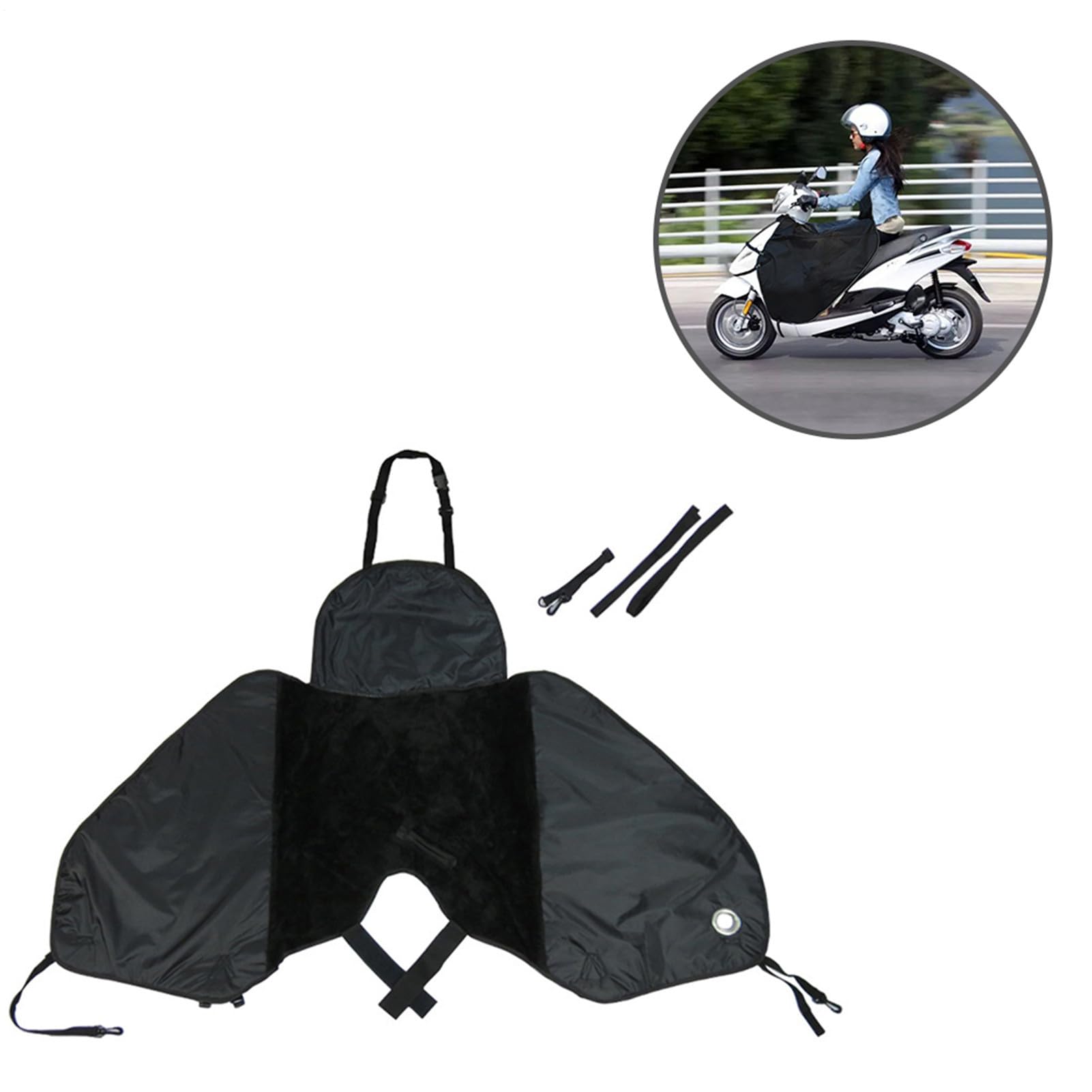Housse De Protection Jambe Scooter, Couverture De Tablier De Tour De Jambe