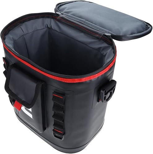 Miniatura 2 de Cummins CMN34718 - Bolsa térmica portátil suave para 12 latas, doble laminado, con correa, 48 horas de retención de hielo para adultos, bolsa