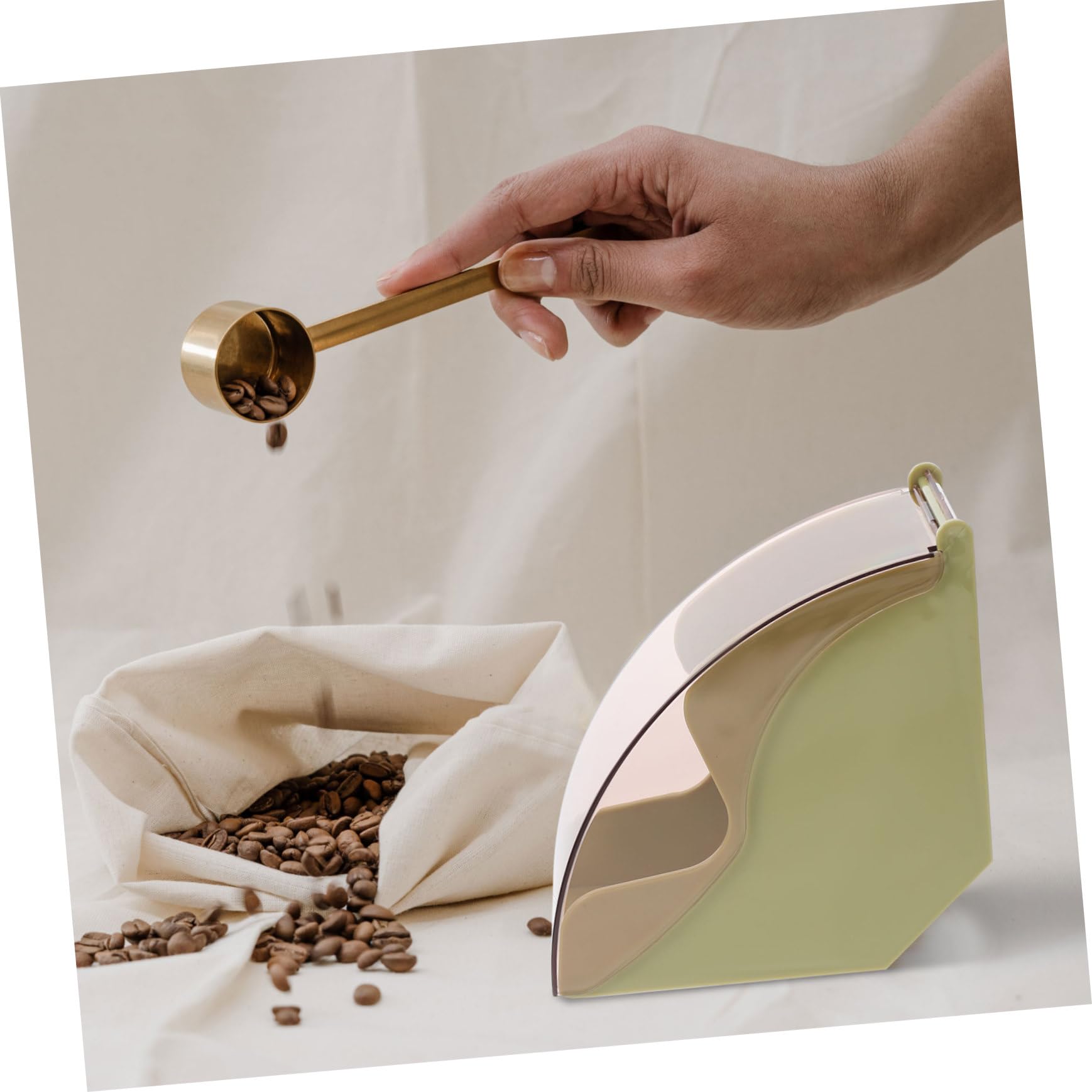 LABRIMP 1 Pieza Caja de Almacenamiento para Filtros de Café de Plástico Reutilizable para Filtros de Café Soporte Decorativo y Funcional para Hogar y Oficina