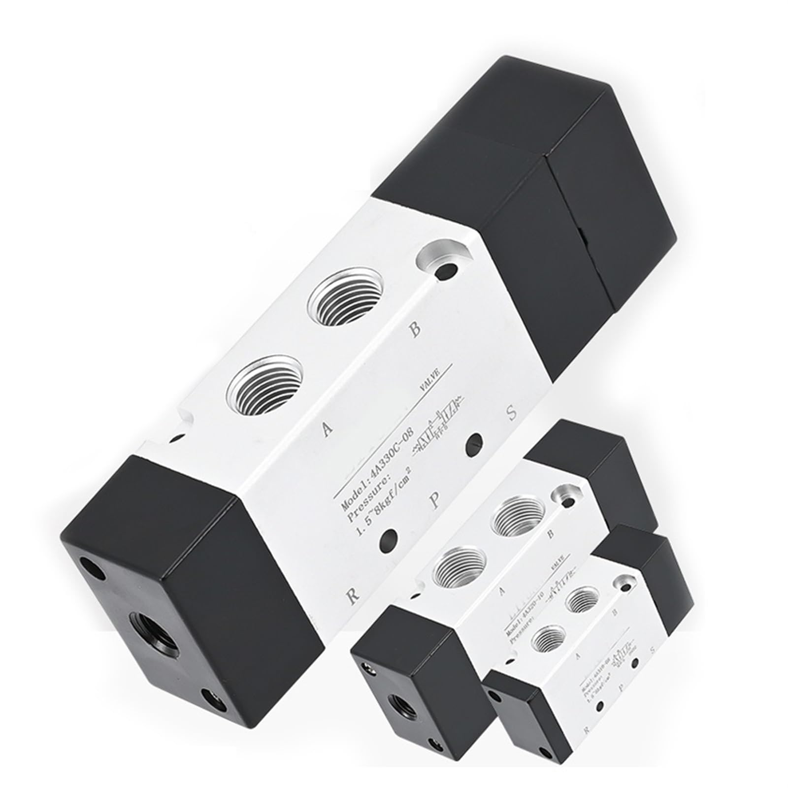 Vanne de commande d'air résolvant les fuites pneumatiques 4A310-10 3/2 voies