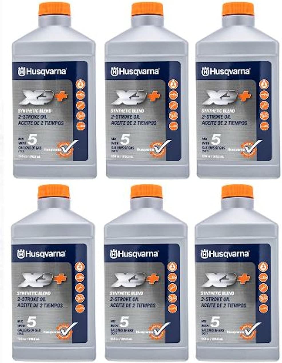 Husqvarna XP 2 Stroke Oil 12.8 oz. Bottle 6-Pack