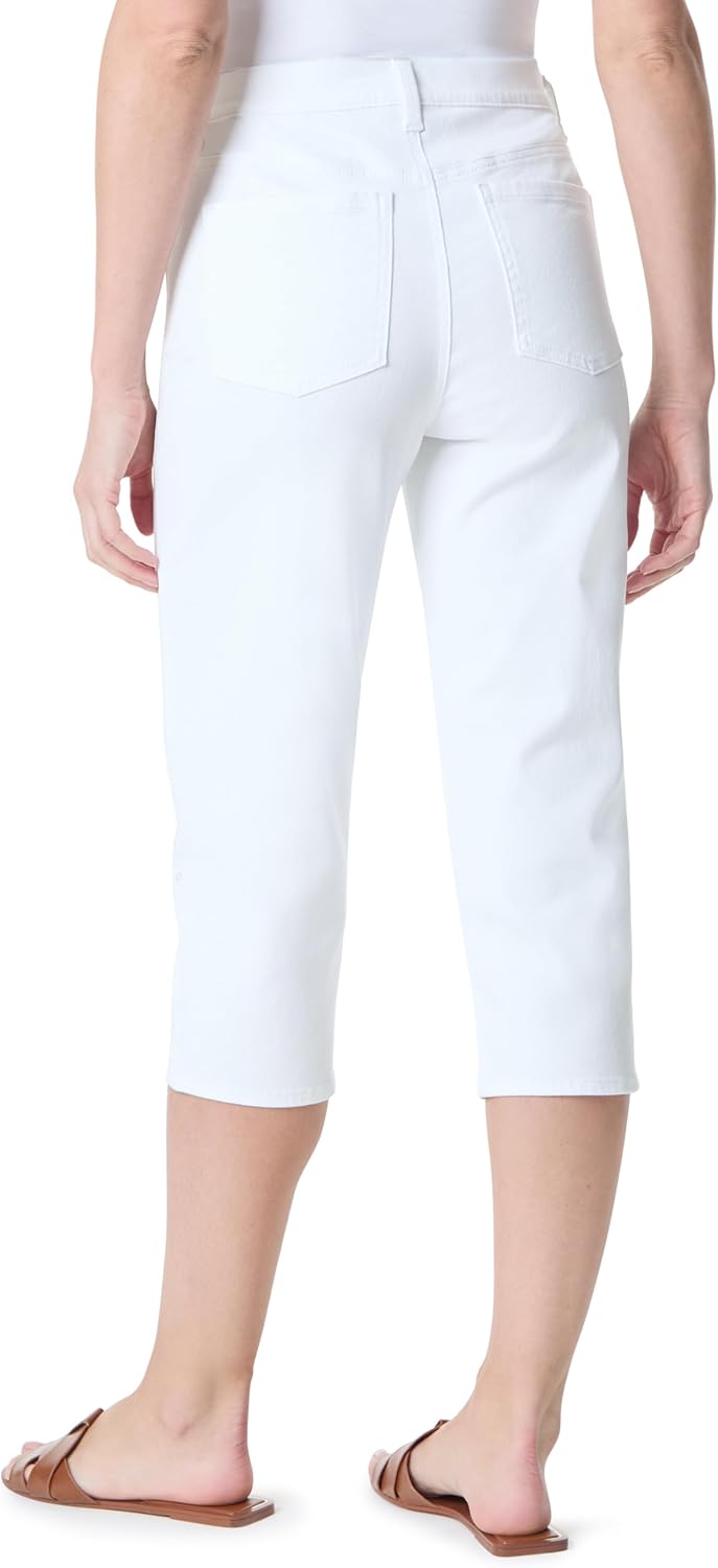 Gloria Vanderbilt Womens Amanda Capri with High Rise Straight Standard - Image 2