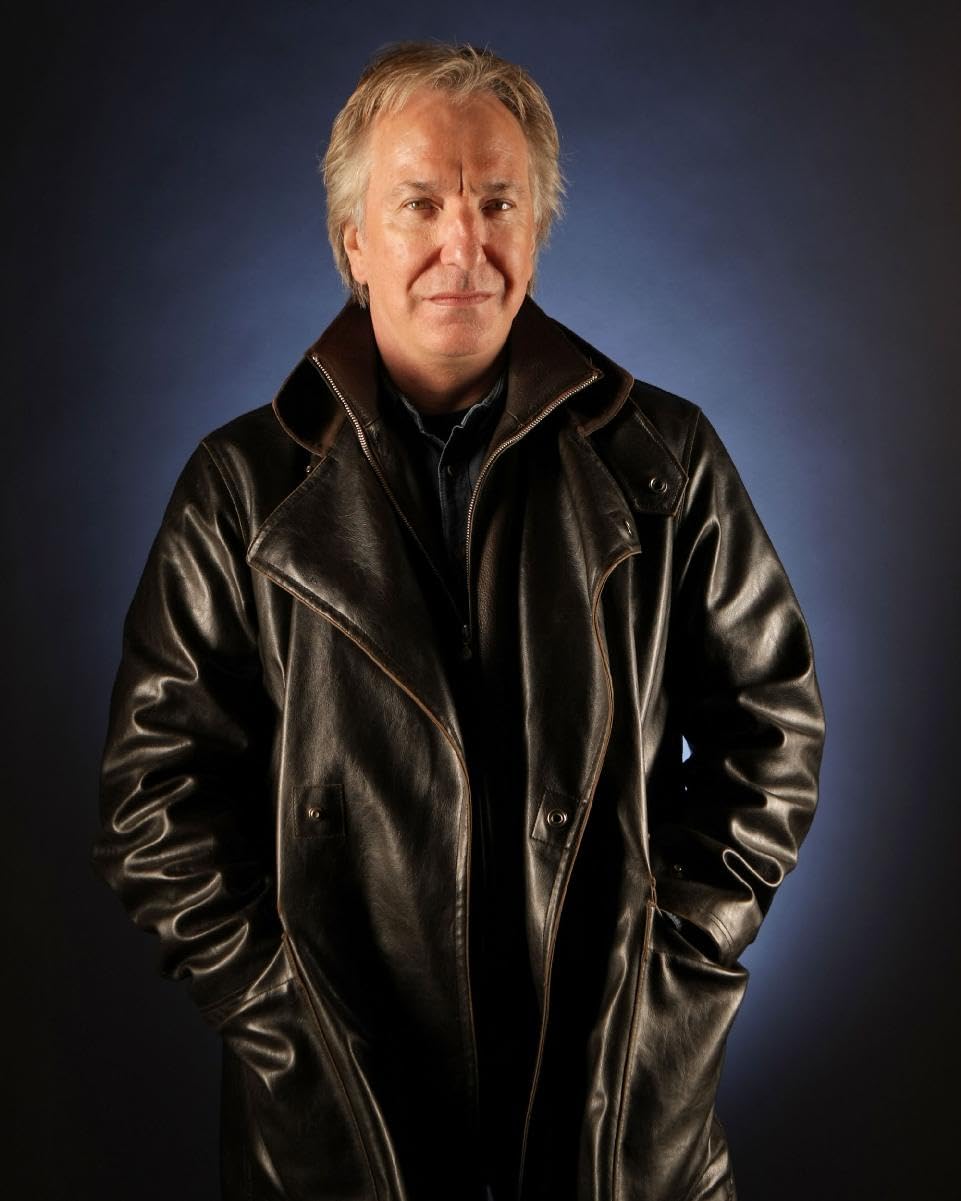 Worldphotographs Alan Rickman Photoshoot 10X8 Photo