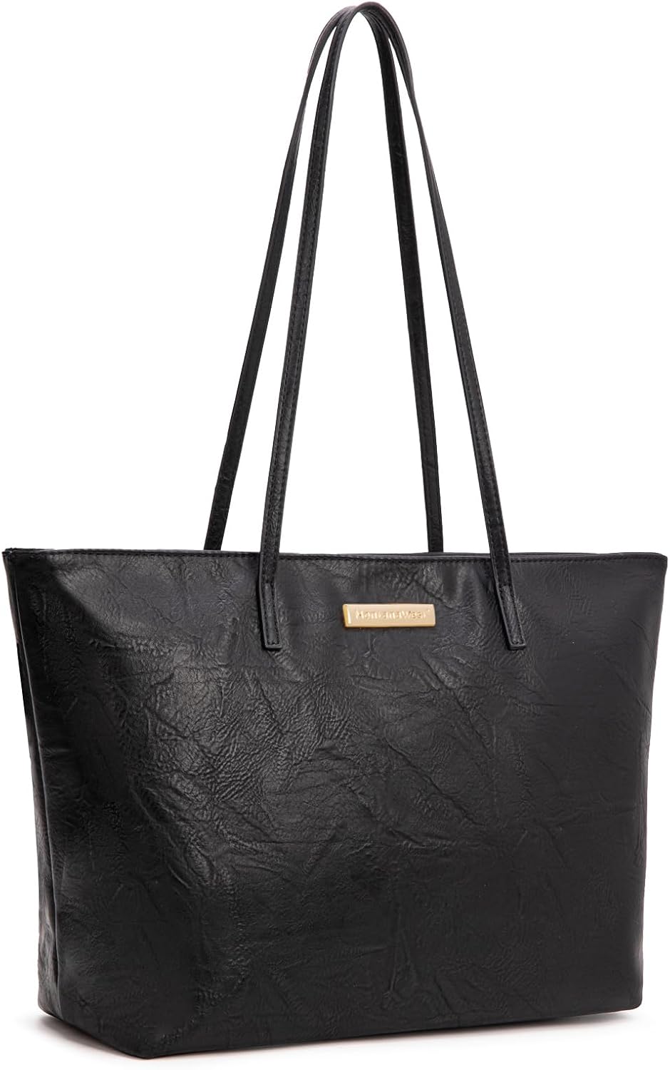 Montana West Medium Tote Bags for Women Shoulder Handbag with Zipper Lightweight Everyday Purse for Work, Travel, or Shopping - Image 6