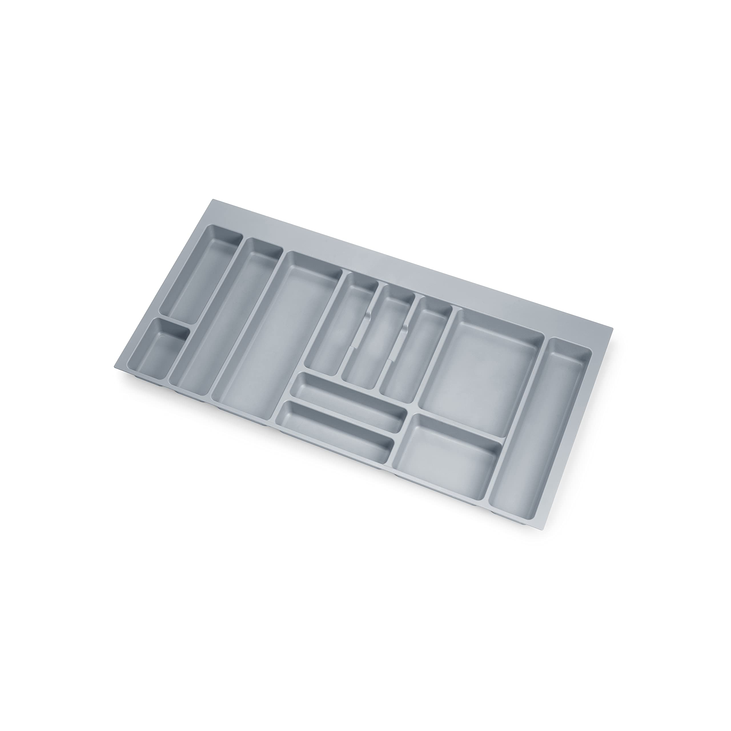 Emuca - Adjustable Cutlery Tray for Drawer, Cutlery Drawer Organizer 100cm Cabinet Width