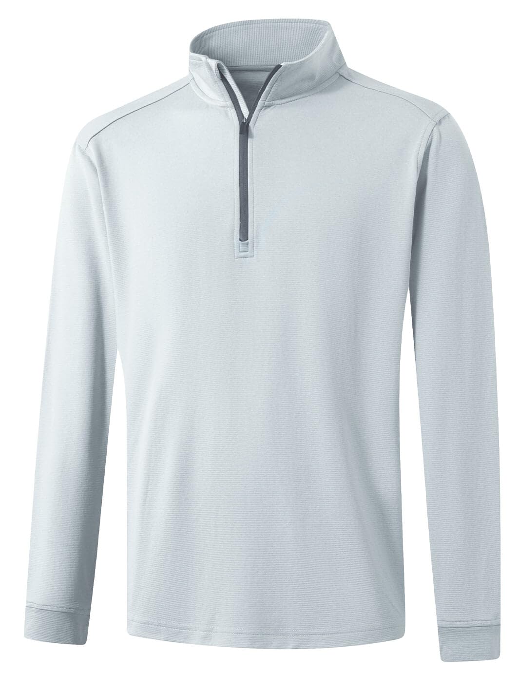 DTWOOO Men's Quarter Zip Golf Pullover Men Mock Neck Sweatshirts Dry Fit Long Sleeve Perf…