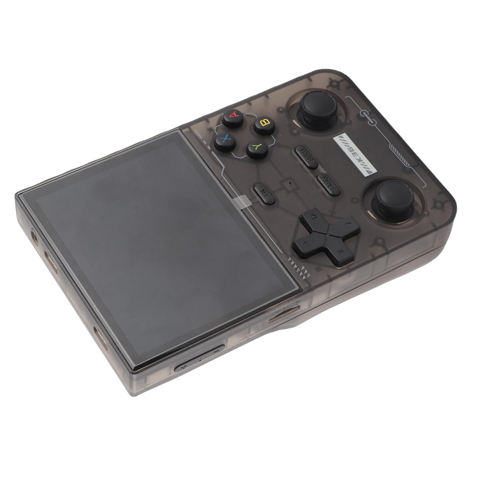 FILFEEL Handheld-Retro-Gaming-Konsole mit Dual-3D-Joystick und 3,5-Zoll-IPS-Bildschirm – Tragbares Gerät für Endlosen Spaß (Black)