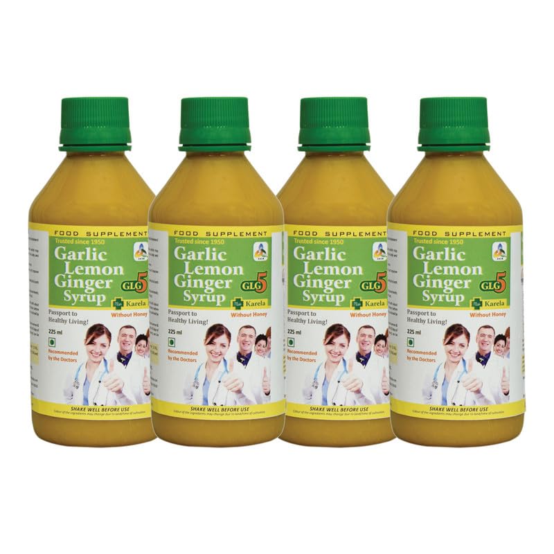 SKSB GLG5 + Karela Syrup for Diabetes & Sugar Control - WITHOUT HONEY PAC-115-225-04-4-in-1-image-32